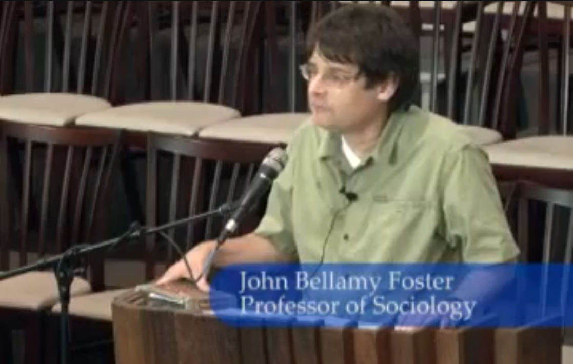 John Bellamy Foster - The Crisis of Capital: Economy, Ecology and Empire